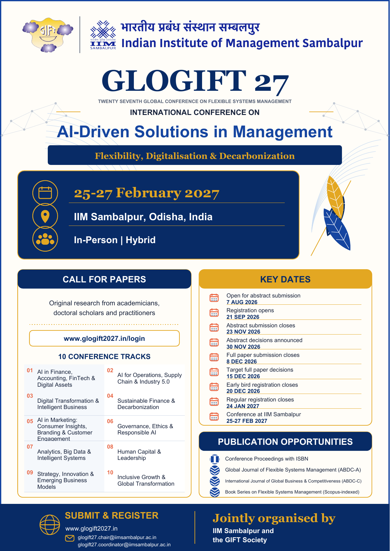 Conference Flyer, page 1